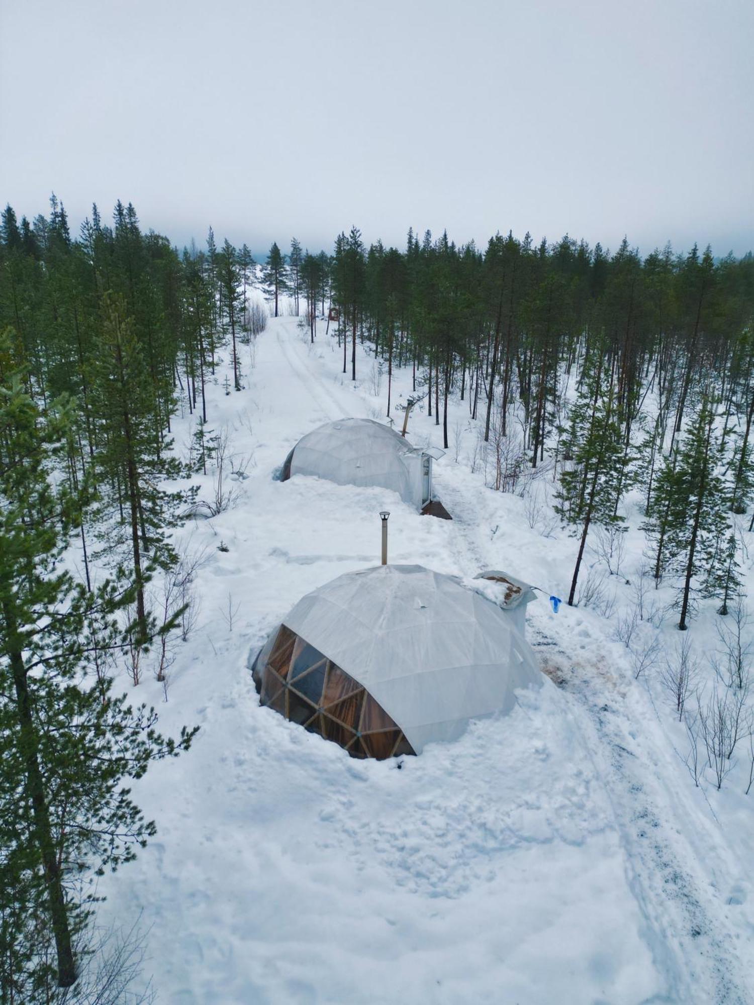 Pandomes Aurora Igloo Hotel Rovaniemi Exterior foto