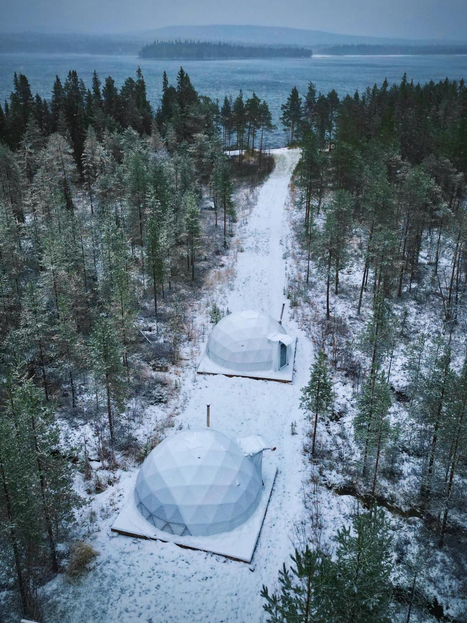 Pandomes Aurora Igloo Hotel Rovaniemi Exterior foto