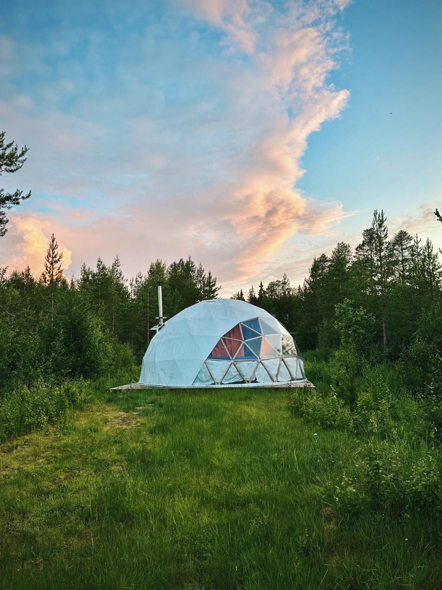 Pandomes Aurora Igloo Hotel Rovaniemi Exterior foto