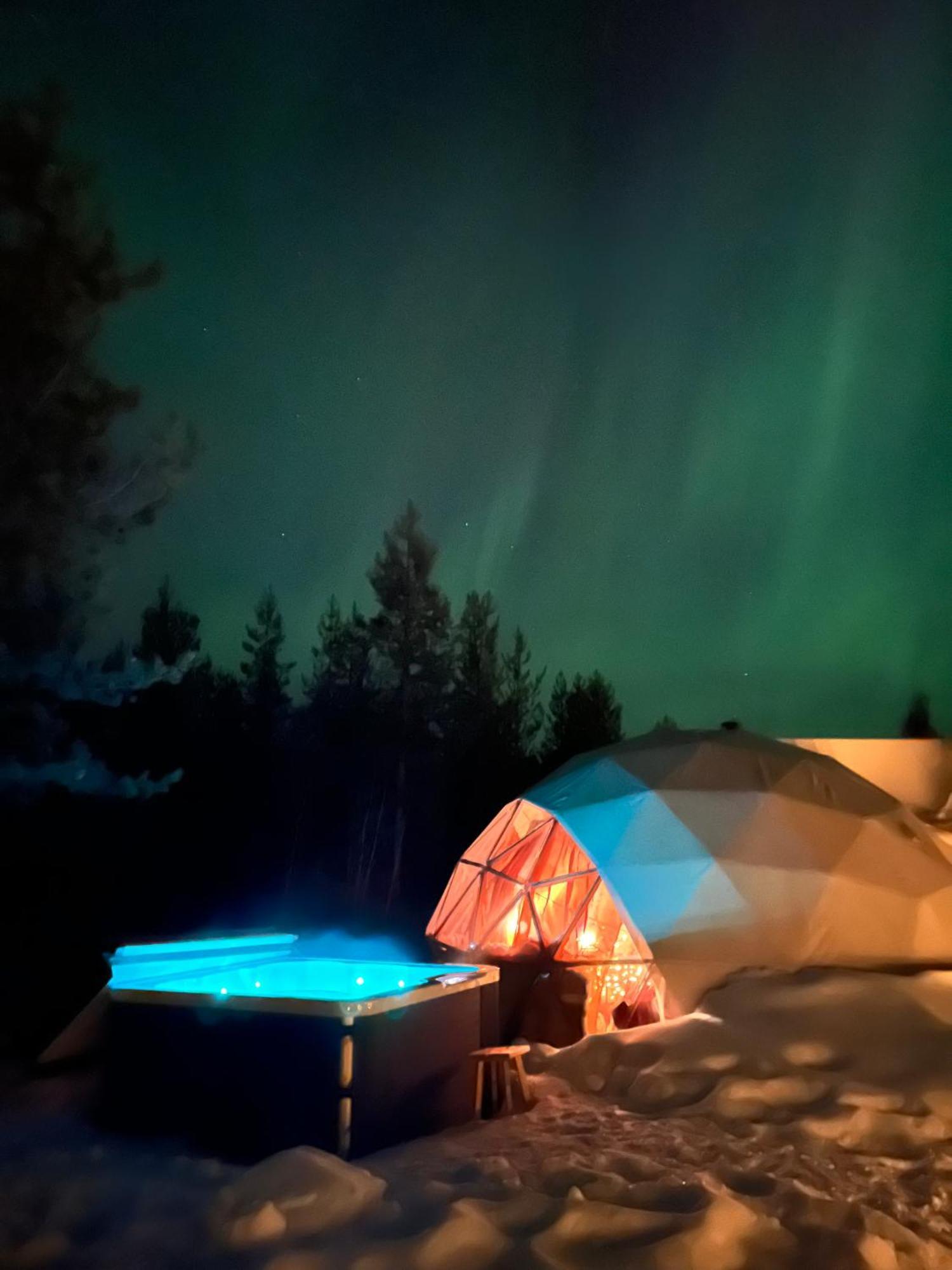Pandomes Aurora Igloo Hotel Rovaniemi Exterior foto