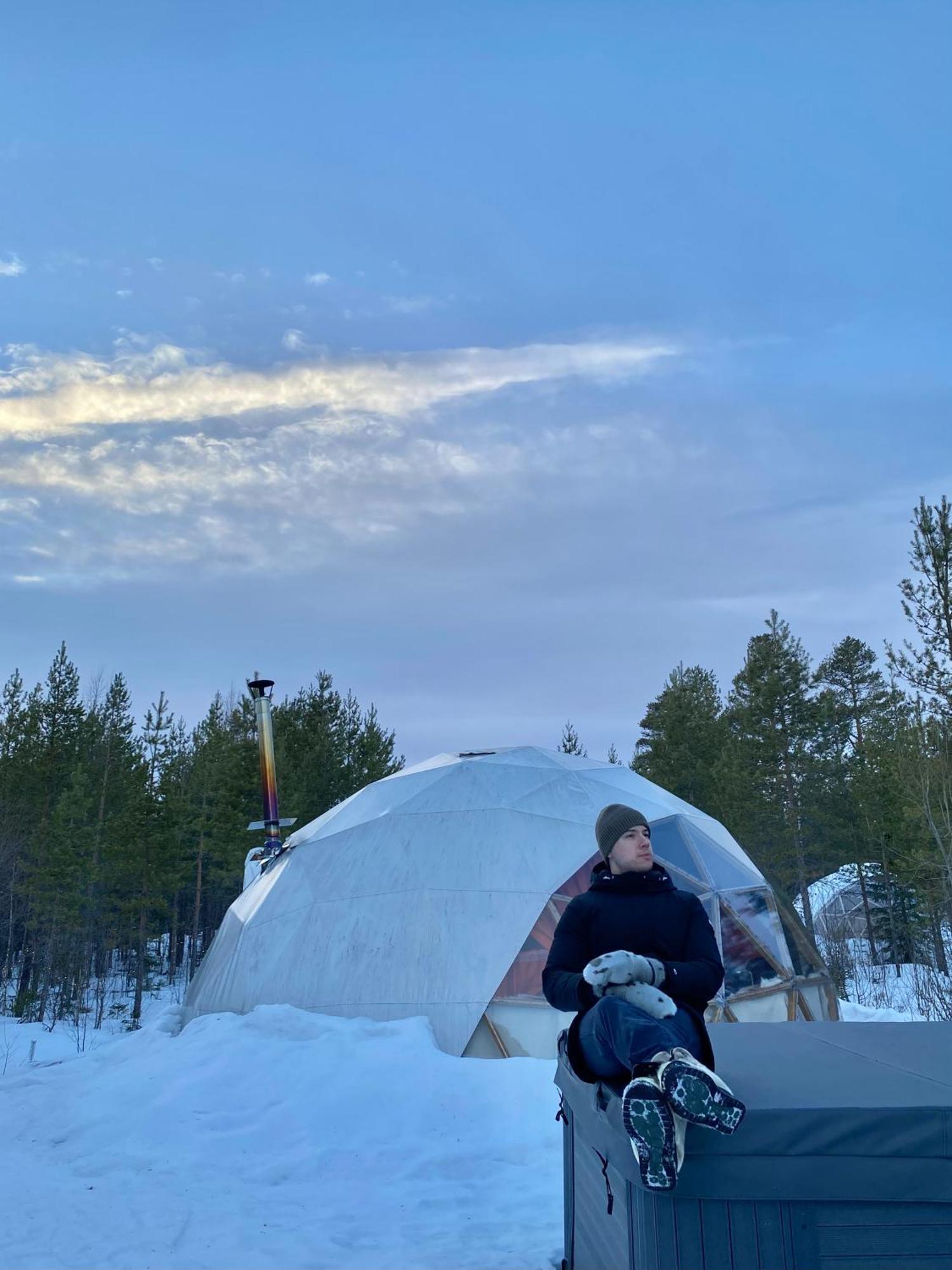 Pandomes Aurora Igloo Hotel Rovaniemi Exterior foto